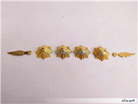 4درجه یا قپه نظامی و 2شهبال کمیاب بدون چفت