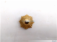 درجه یا قپه نظامی کمیاب همراه با چفت فلزی