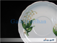 دیوارکوب یا زیر فنجانی گل زنگوله ای قدیمی 