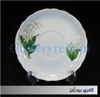 دیوارکوب یا زیر فنجانی گل زنگوله ای قدیمی 