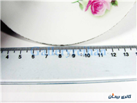 دیوارکوب یا زیر فنجانی شاخه گل سرخی قدیمی