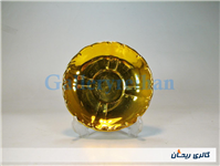 دیوارکوب یا نعلبکی تمام طلایی قدیمی