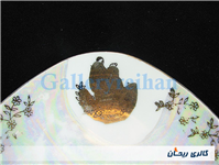 2دیوارکوب یا زیر فنجانی لیلی و مجنون قدیمی