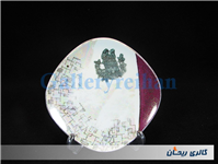 دیوارکوب یا زیر فنجانی لیلی و مجنون قدیمی