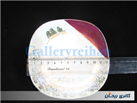 دیوارکوب یا زیر فنجانی لیلی و مجنون قدیمی