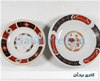 جفت دیوارکوب یا نعلبکی قدیمی غیر همسان