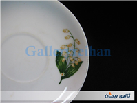 دیوارکوب یا زیرفنجانی گل زنگوله ای قدیمی 