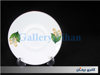 دیوارکوب یا زیرفنجانی گل زنگوله ای قدیمی 