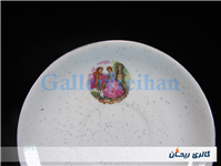 دیوارکوب یا زیر فنجانی لیلی و مجنون قدیمی 