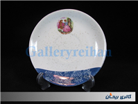 دیوارکوب یا زیر فنجانی لیلی و مجنون قدیمی 