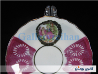 دیوارکوب یا زیر فنجانی لیلی و مجنون قدیمی