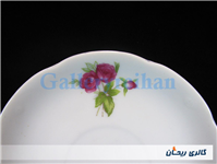 دیوارکوب یا زیر فنجانی گل سرخی قدیمی