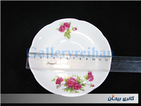 دیوارکوب یا زیر فنجانی گل سرخی قدیمی