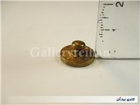 وزنه برنجی قدیمی 5 گرمی شیر و خورشید 1314