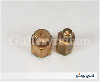 یک جفت وزنه برنجی 3 و 4 مثقالی 