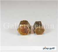 یک جفت وزنه برنجی 3 و 4 مثقالی 