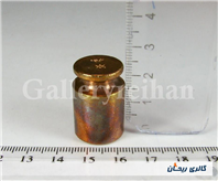 وزنه برنجی قدیمی 50 گرمی مهر الله 