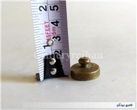 وزنه برنجی قدیمی 20 گرمی شیر و خورشید 1314 