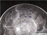 میوه خوری یا کاسه شیشه ای طرح برجسته 