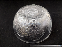 میوه خوری یا کاسه شیشه ای طرح برجسته 