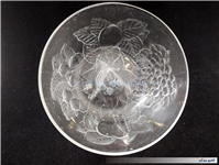 میوه خوری یا کاسه شیشه ای طرح برجسته 