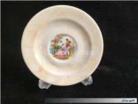 دیوارکوب یا زیرفنجانی لیلی و مجنون قدیمی 