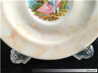 دیوارکوب یا زیرفنجانی لیلی و مجنون قدیمی 