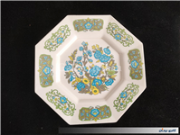 دیوارکوب ملامین قدیمی طرح گل 8 ضلعی 