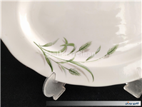 دیس چینی قدیمی طرح شاخه گندم 