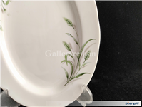 دیس چینی قدیمی طرح شاخه گندم 