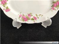 دیس قدیمی چینی طرح گل سرخی زیبا 