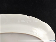 دیس قدیمی طرح گل سرخی زیبا سایز بزرگ 