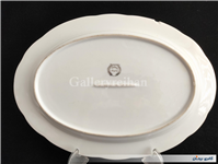 دیس قدیمی طرح گل سرخی زیبا سایز بزرگ 