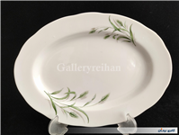 دیس چینی قدیمی طرح گل گندمی 