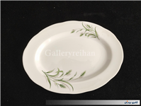 دیس چینی قدیمی طرح گل گندمی 