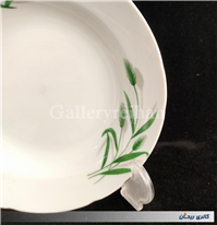 دیوارکوب چینی قدیمی طرح گل گندمی 