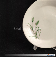 دیوارکوب چینی قدیمی طرح گل گندمی 