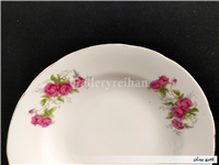 دیوارکوب چینی قدیمی گل سرخی