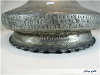 تاس مسی قدیمی قاجاری دستساز کنگره دار 