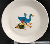 دیوارکوب چینی طرح دخترک 