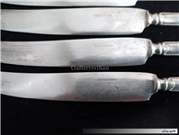 5چاقوی قدیمی نوربلین Extra prima روکش نقره 