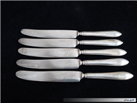 5چاقوی قدیمی نوربلین Extra prima روکش نقره 