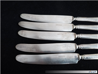 5چاقوی قدیمی نوربلین Extra prima روکش نقره 