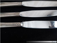 3عدد چاقوی قدیمی دسته نوربلین روکش نقره 