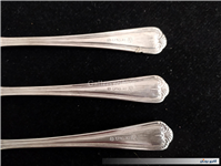 3 چاقو کره خوری قدیمی نوربلین یا روکش نقره 