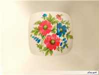 کاسه ملامین قدیمی طرح گل 