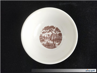 کاسه ملامین قدیمی طرح منظره