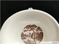 کاسه ملامین قدیمی طرح منظره