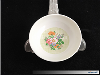 کاسه ملامین قدیمی طرح گل 