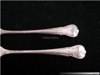 چاقو کره خوری و چنگال نوربلین روکش نقره 